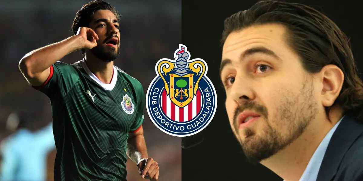 La condición que Rodolfo Pizarro habría puesto para aceptar volver a jugar en Chivas.