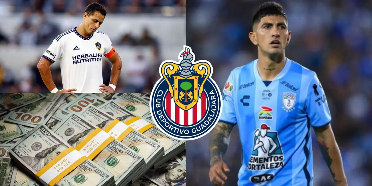 La directiva rojiblanca pagaría una fortuna para traer a Víctor Guzmán, cerrándole las puertas al regreso de Chicharito.