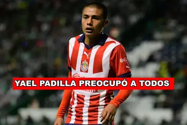 La imagen de Yael Padilla que alarmó a la afición de Chivas a nada de iniciar la Leagues Cup.