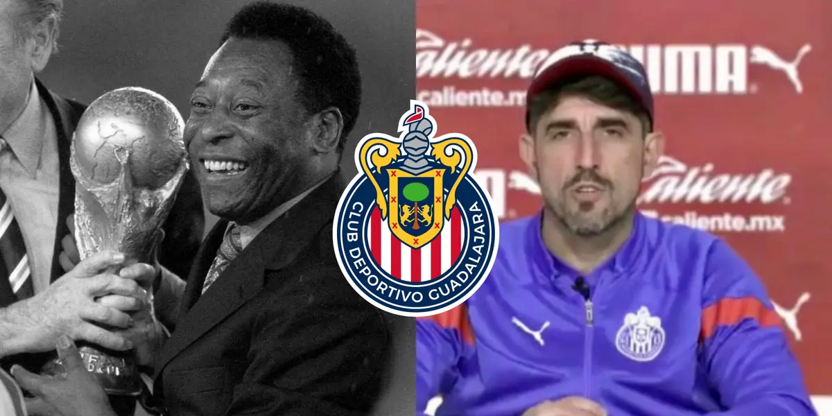 La muerte de Pelé también fue una gran perdida para el técnico de Chivas Veljko Paunović.