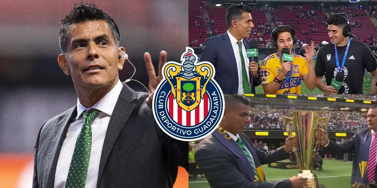 La reacción de Oswaldo Sánchez al reencontrarse con Lainez en el México vs Panamá tras la polémica entrevista de la gran final.