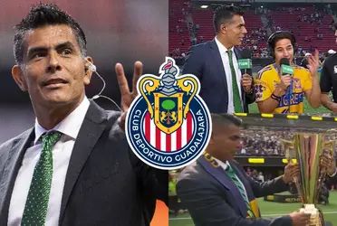 La reacción de Oswaldo Sánchez al reencontrarse con Lainez en el México vs Panamá tras la polémica entrevista de la gran final.