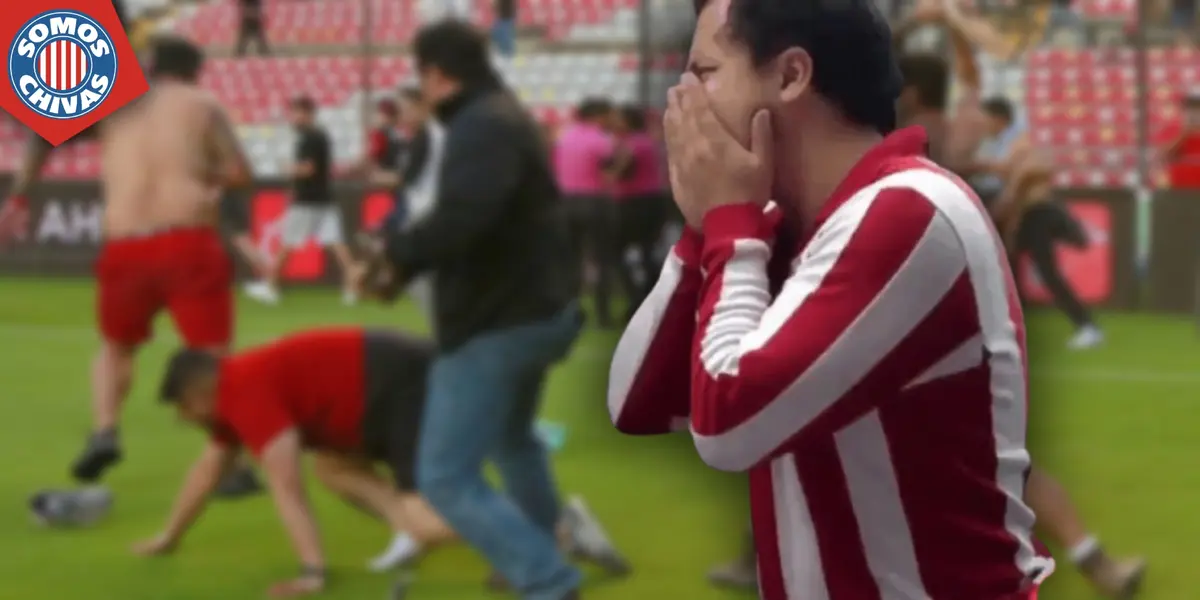 Lamento de un aficionado de Chivas (Fuente: MEXSPORT)