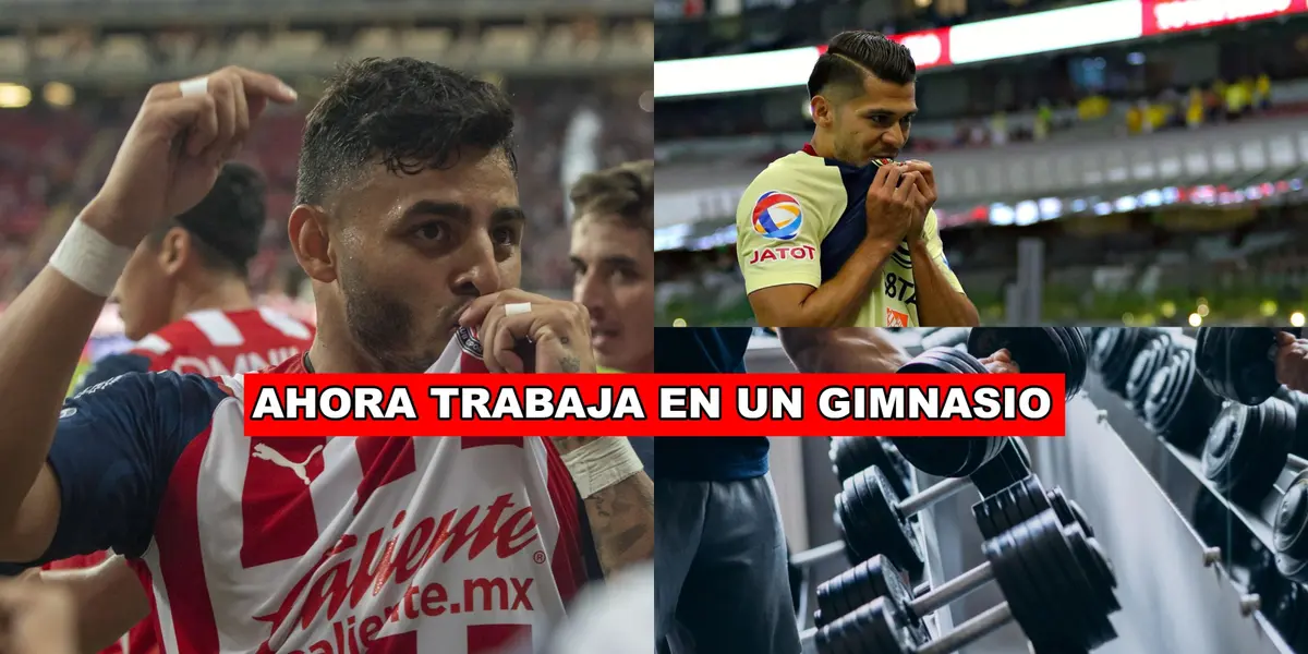 Le juró amor a Chivas, pero terminó besando el escudo del América, hoy trabaja en un gimnasio.