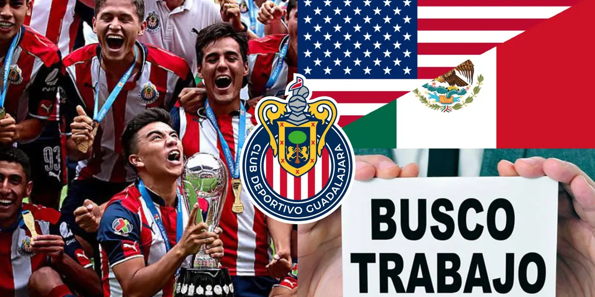Levantó 4 copas y aunque no nació en México defendió la camiseta de Chivas, pero hoy busca trabajo.