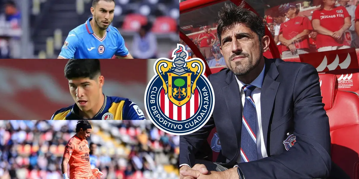 Los 3 jugadores que Ricardo Peláez sacó de Chivas, pero que ahora volverían al equipo.