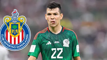 Lozano en partido. Foto: Getty