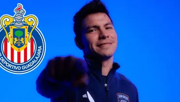 Lozano en presentación. Foto: San Diego