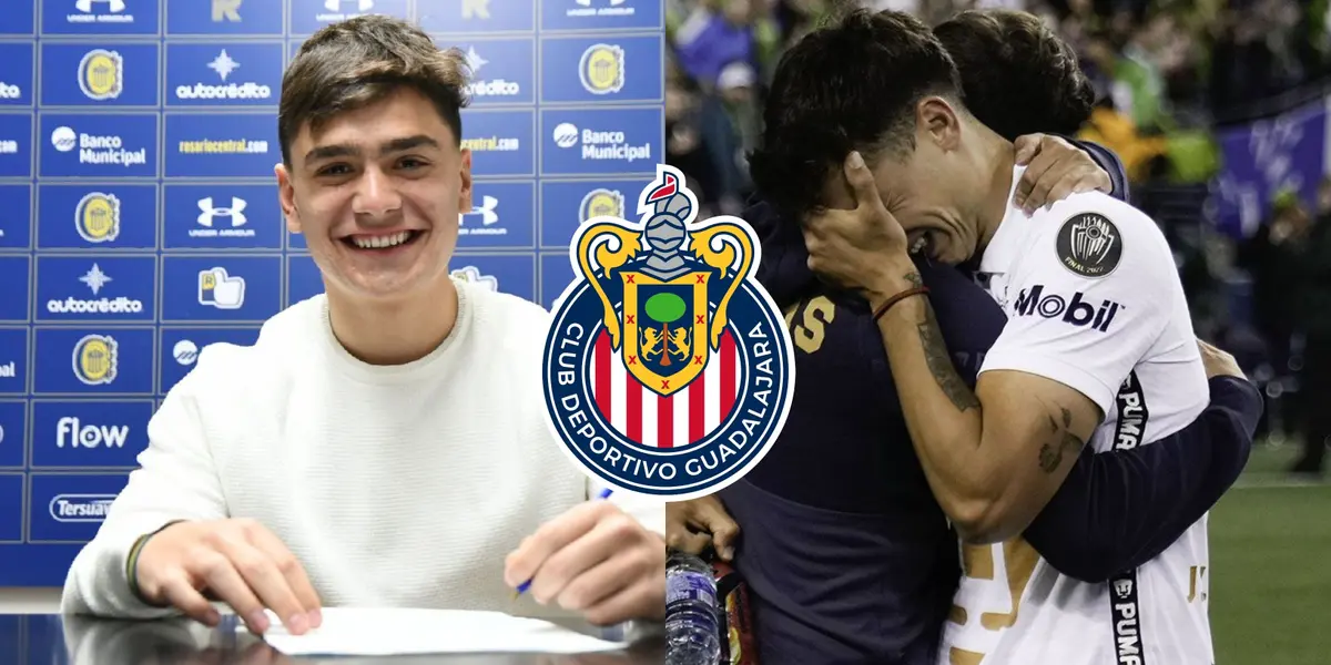 Luca Martínez Dupuy preferiría jugar en Chivas antes que ponerse la camiseta de los Pumas.