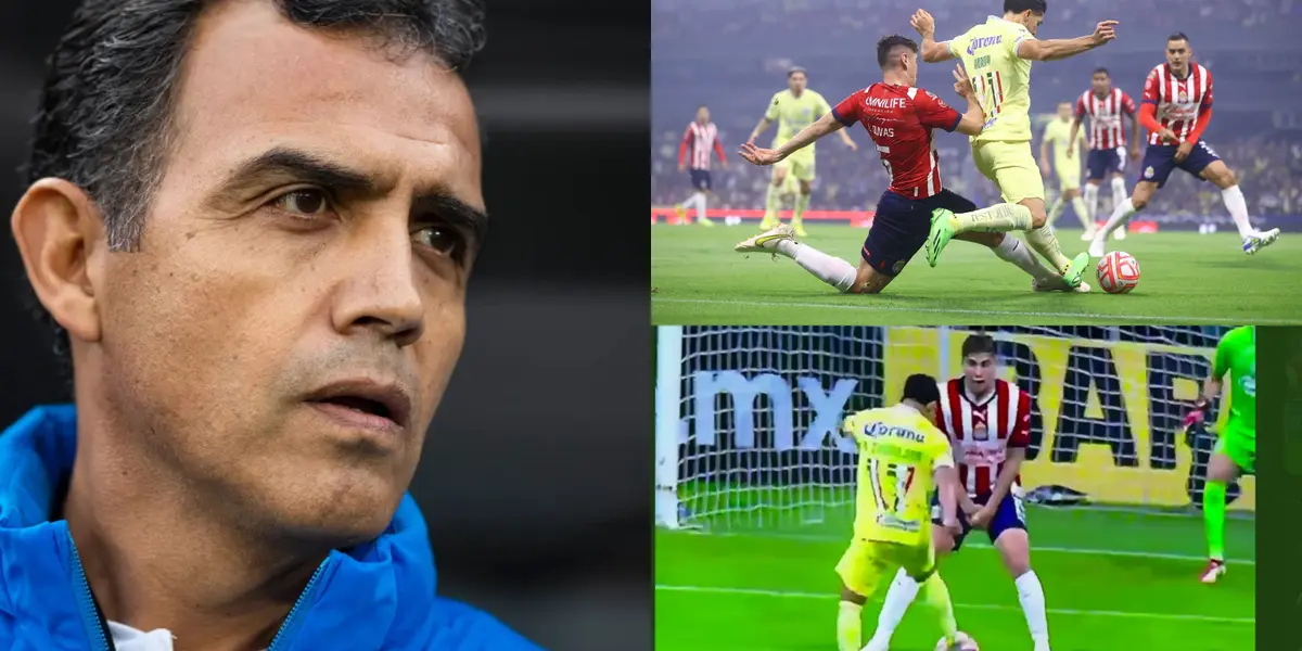 Luis Olivas volvió a fallar y frente al América cometió errores gravísimos.