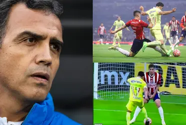 Luis Olivas volvió a fallar y frente al América cometió errores gravísimos.