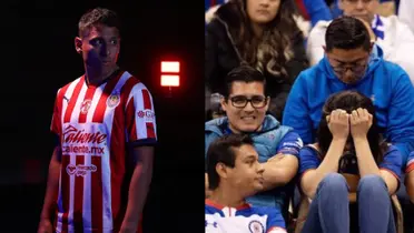 Luis Romo hizo una declaración que no le gustará a la afición de Cruz Azul | Foto: X @chivas y @clubcruzazul