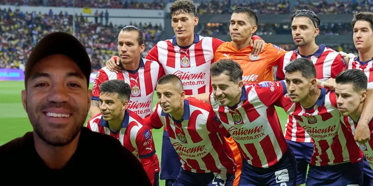 Marco Fabián junto a futbolistas de Chivas / FOTO YOUTUBE