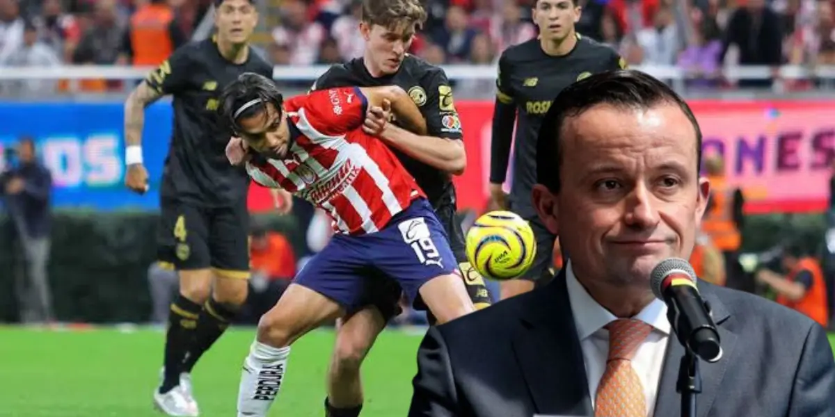 Marín en un duelo vs Toluca y Mikel Arriola