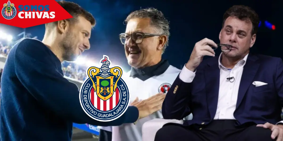 Martín Anselmi, Juan Carlos Osorio y David Faitelson