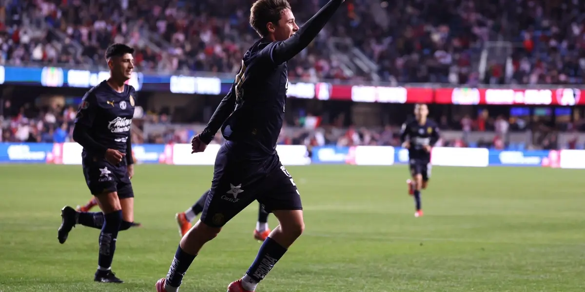 Mateo Chávez anotó gol ante el Atlas y lo que vale actualmente | Foto: X @chivas