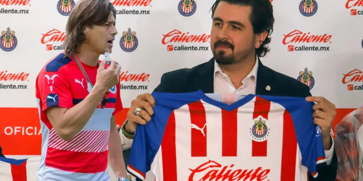 Matías Almeyda y Amaury Vergara (Foto tomada de: MexSport)