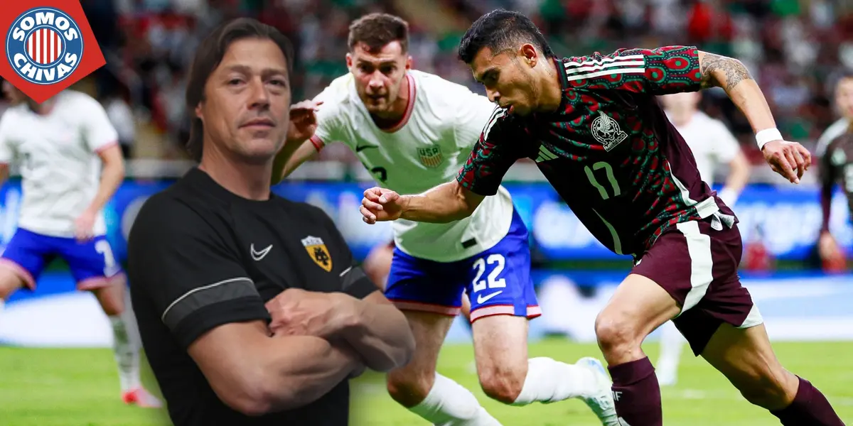 Matías Almeyda y Orbelín Pineda (Fuente: AEK / MEXSPORT)