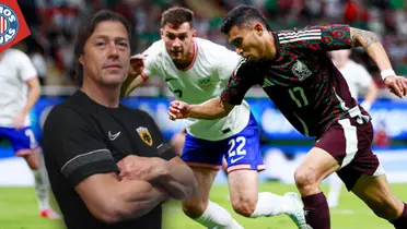 Matías Almeyda y Orbelín Pineda (Fuente: AEK / MEXSPORT)