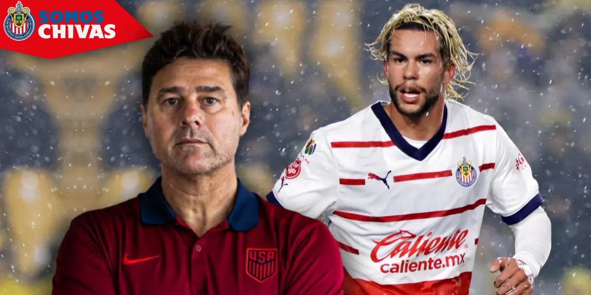 Mauricio Pochettino y Cade Cowell (Fuente: MEXSPORT)