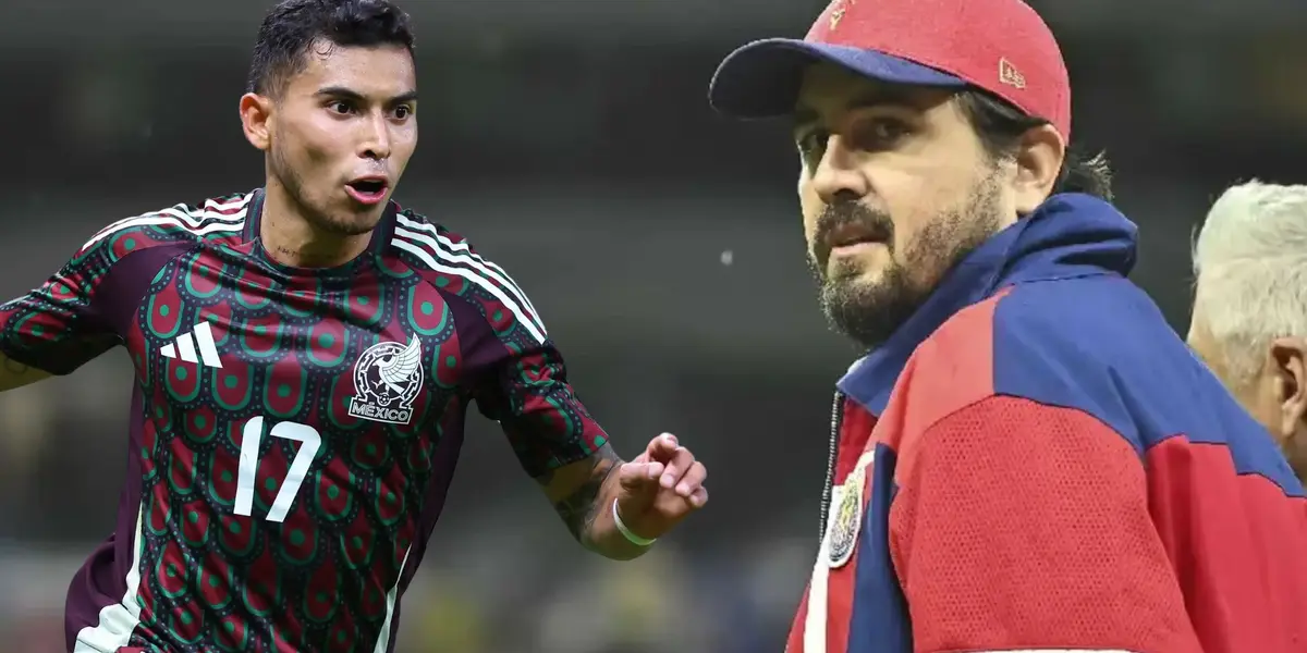 Maury Vergara y Orbelín Pineda (Foto tomada de: MexSport)