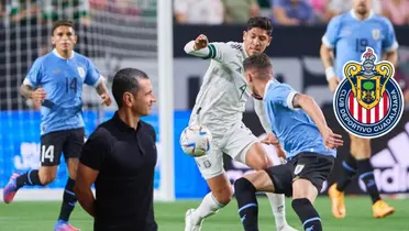 México vs Uruguay, Jaime Lozano y el escudo de Chivas