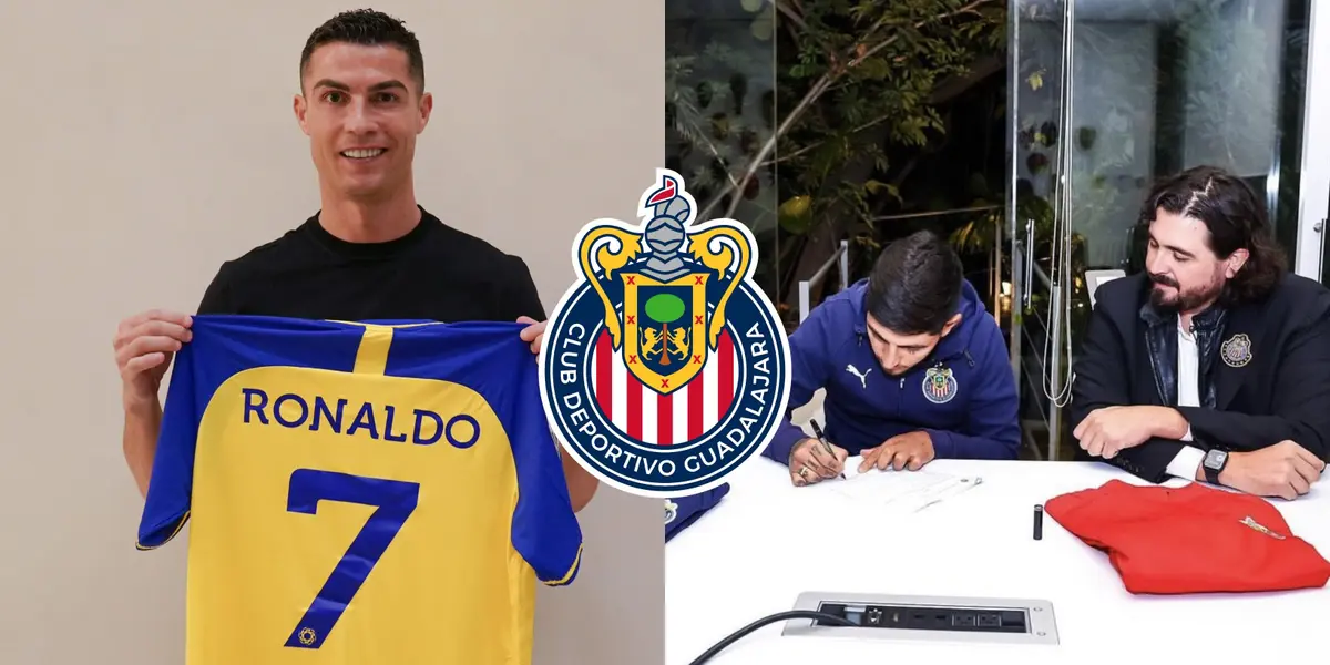 Mientras Cristiano Ronaldo rompería todos los récords en Arabía, lo que Víctor Guzmán ganaría en Chivas.
