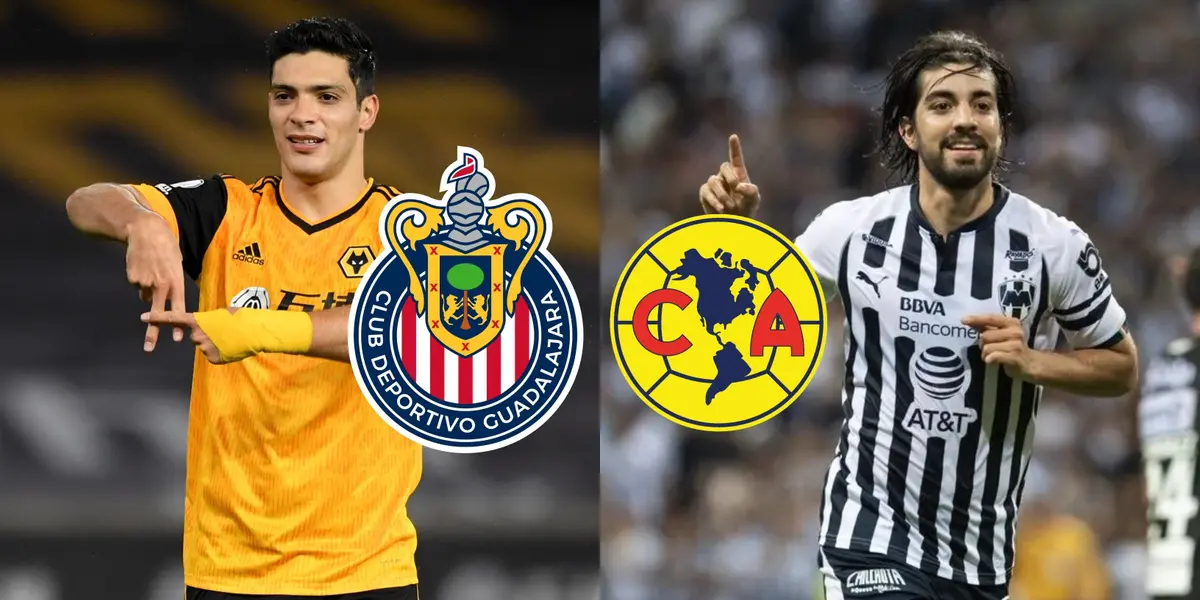Mientras el América buscaría a Rodolfo Pizarro, lo que Chivas pagaría por traer a Raúl Jiménez.