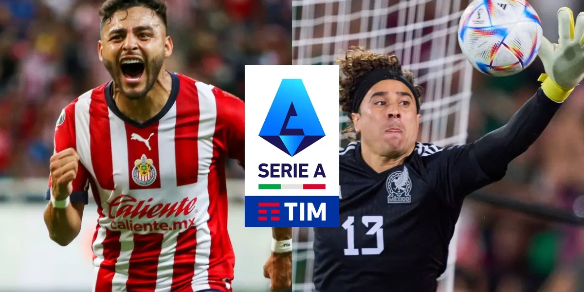 Mientras Guillermo Ochoa solo iría a dar lastima en Italia, Alexis Vega saldría de Chivas para pelear por el título.