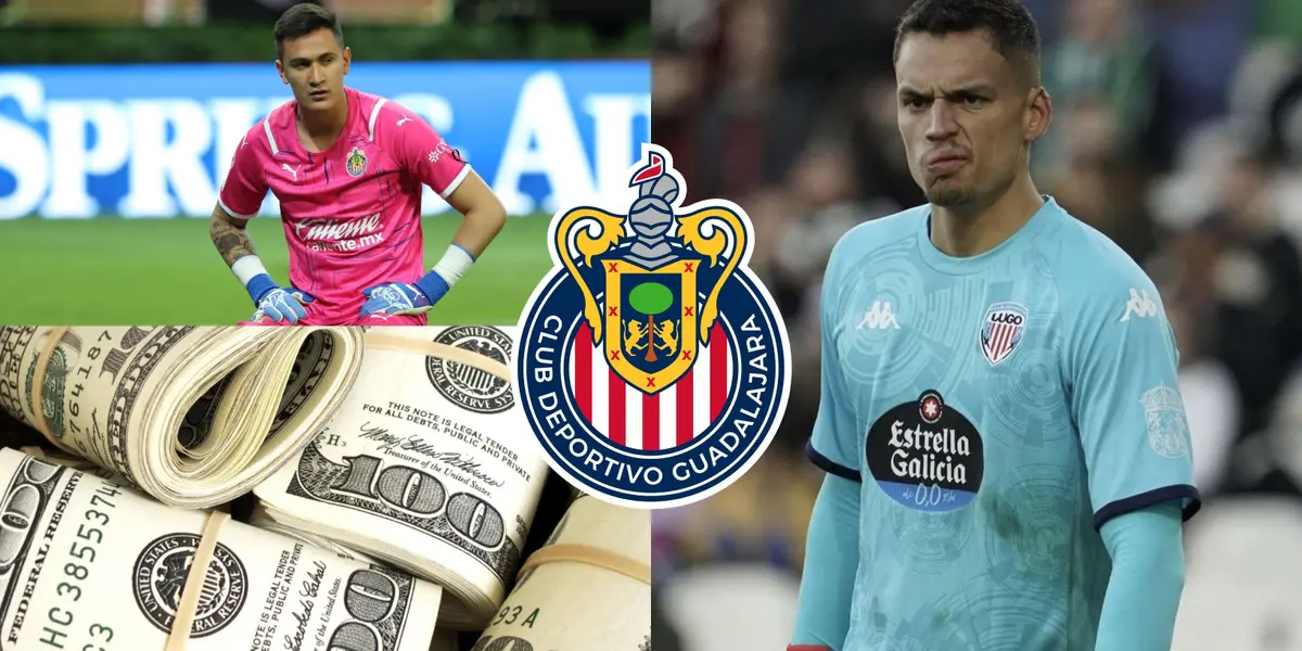 Mientras Raúl Gudiño ha sido el portero mejor pagado en Chivas los últimos años, lo que ganaría Óscar Whalley.