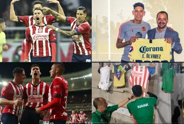 Mientras un referente del América como Edson Álvarez firmó una camisa de Chivas, Chiquete y “Chicote” entienden la rivalidad.