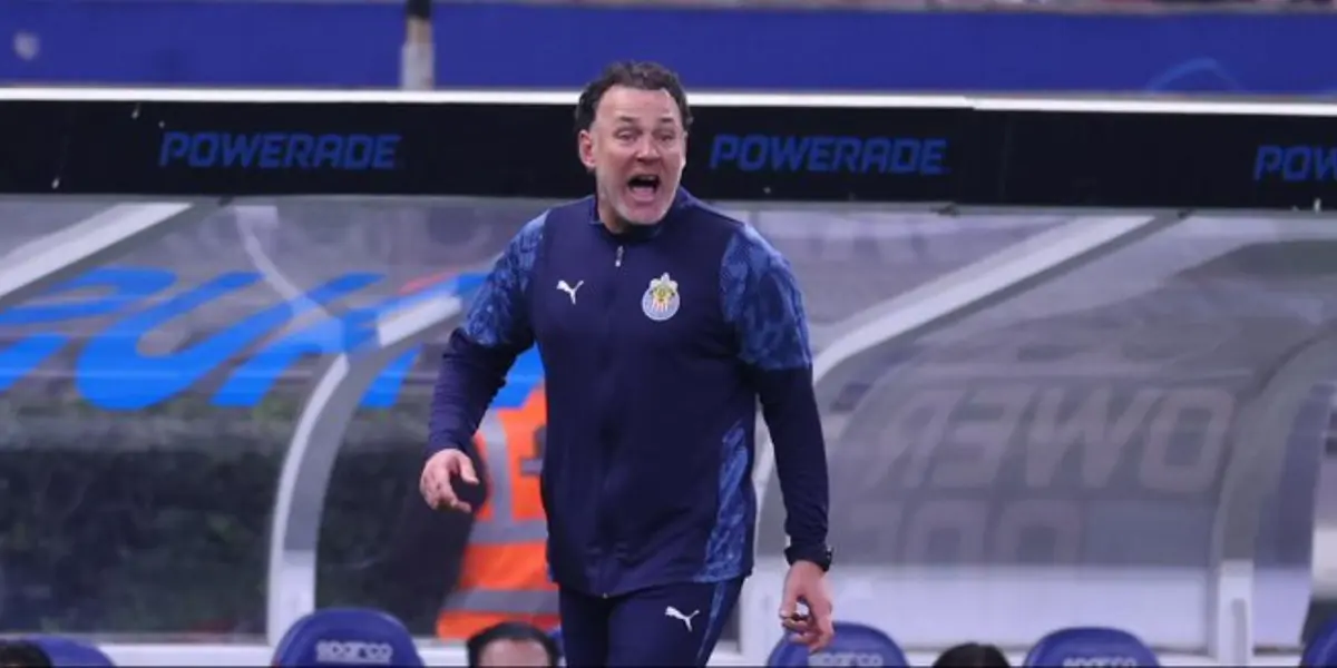 Milito en partido. Foto: Chivas