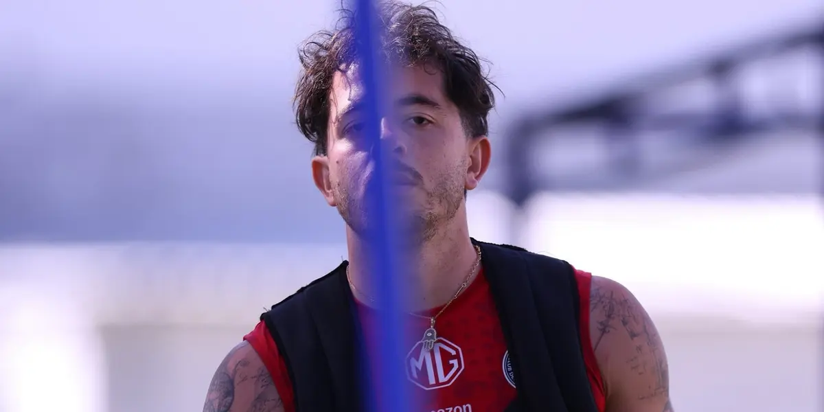 Mozo en entreno. Foto: Chivas