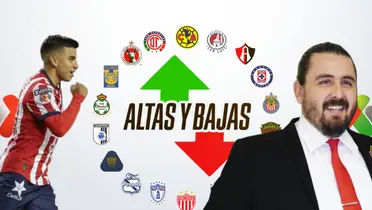 Nene y Amaury con logos de equipos/FOTO: Récord