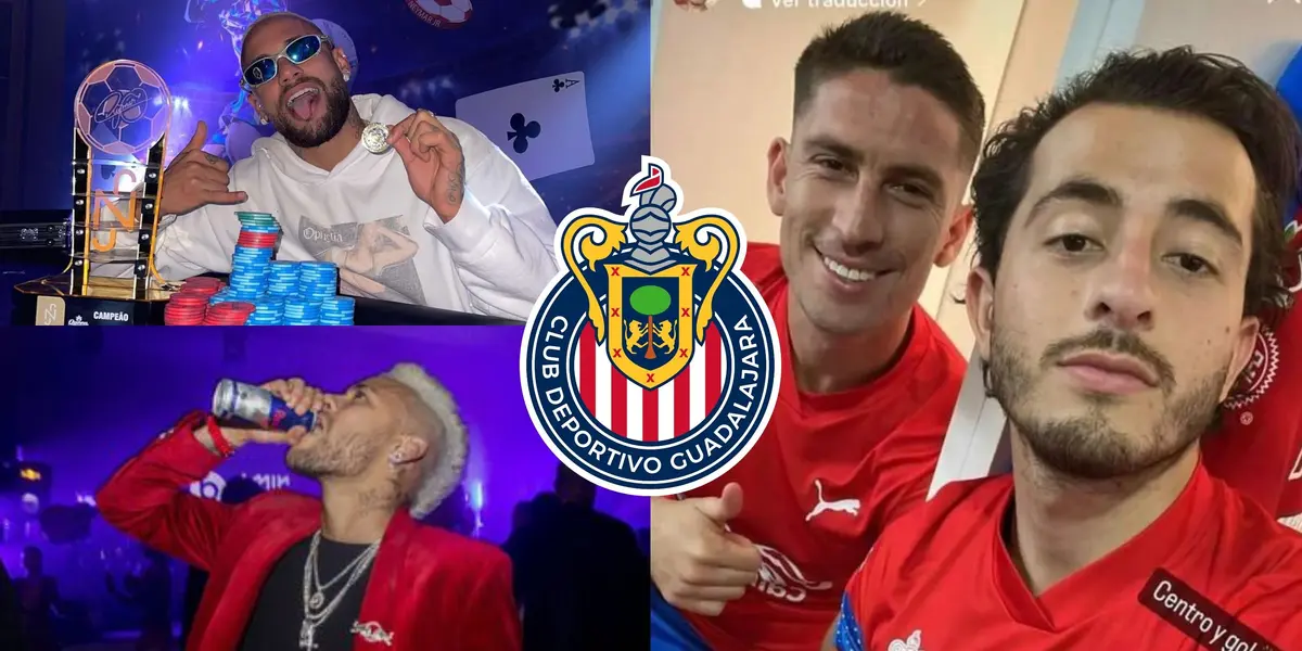 No juegan en la cancha, pero sí a las cartas, así captaron a Mozo y Ormeño.