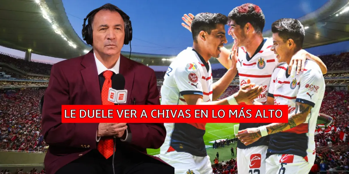 No soporta ver al Guadalajara en lo más alto y así se metió Mario Carrillo con el buen paso de Chivas.