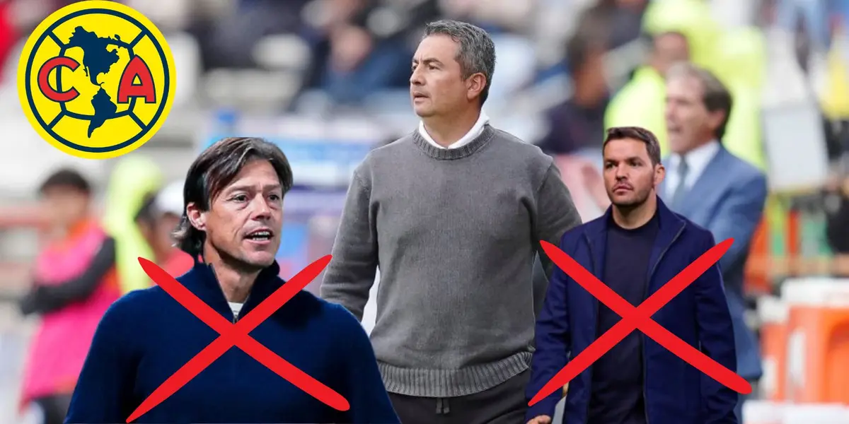 Ortega con Almeyda y Larcamón/FOTO: ESTO