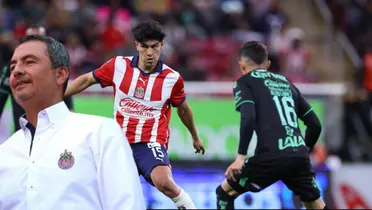 Ortega en el Chivas vs Santos/FOTO: X Chivas