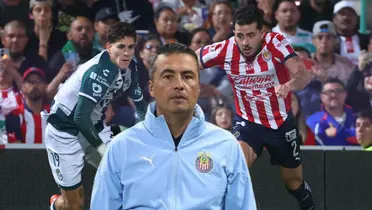 Ortega en el Santos vs Chivas/FOTO: Pódium Deportes