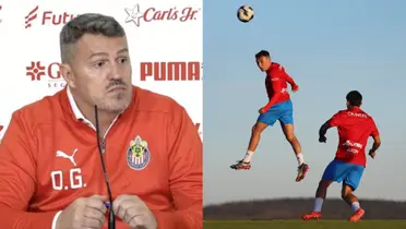 Óscar García busca rescatar uno de los refuerzos de la temporada anterior | Foto: X @chivas