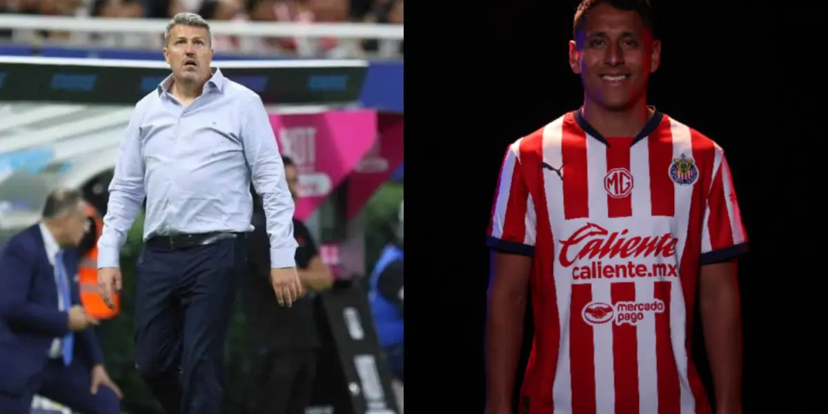 Óscar García dejó a Luis Romo en la banca para el Chivas vs Querétaro | Foto: X @chivas
