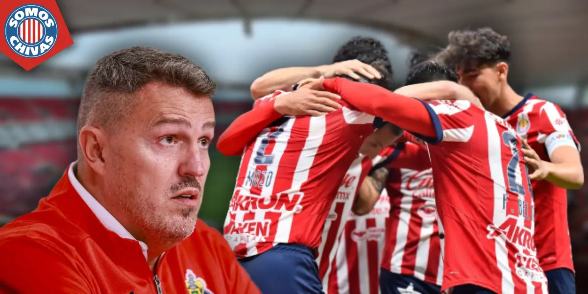 Óscar García en Chivas (Fuente: MEXSPORT)