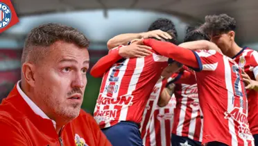 Óscar García en Chivas (Fuente: MEXSPORT)