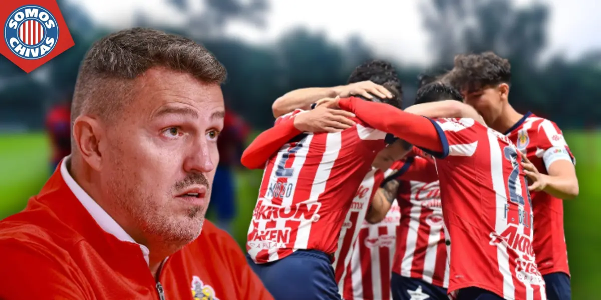 Óscar García en Chivas (Fuente: MEXSPORT)