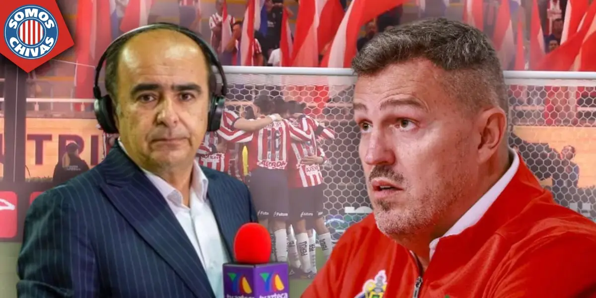 Óscar García en Chivas (Fuente: MEXSPORT)