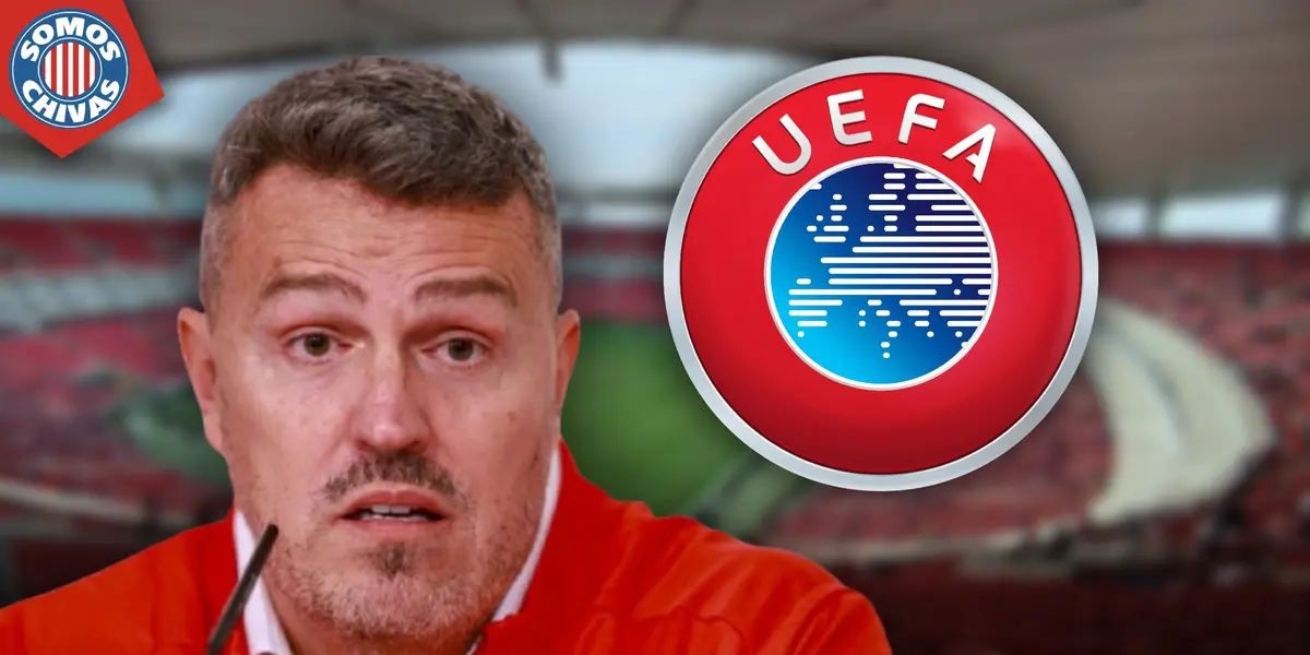 Óscar García en Chivas (Fuente: MEXSPORT)