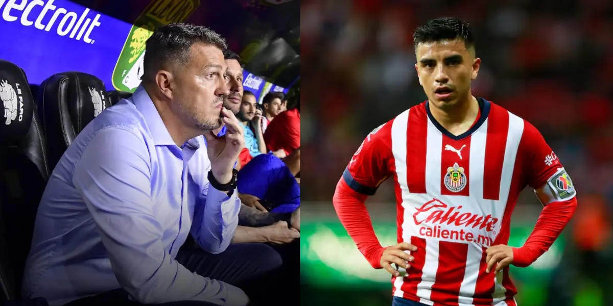 Óscar García ha sido críticado por el trato que le ha dado a Beltrán | Foto: X @chivas