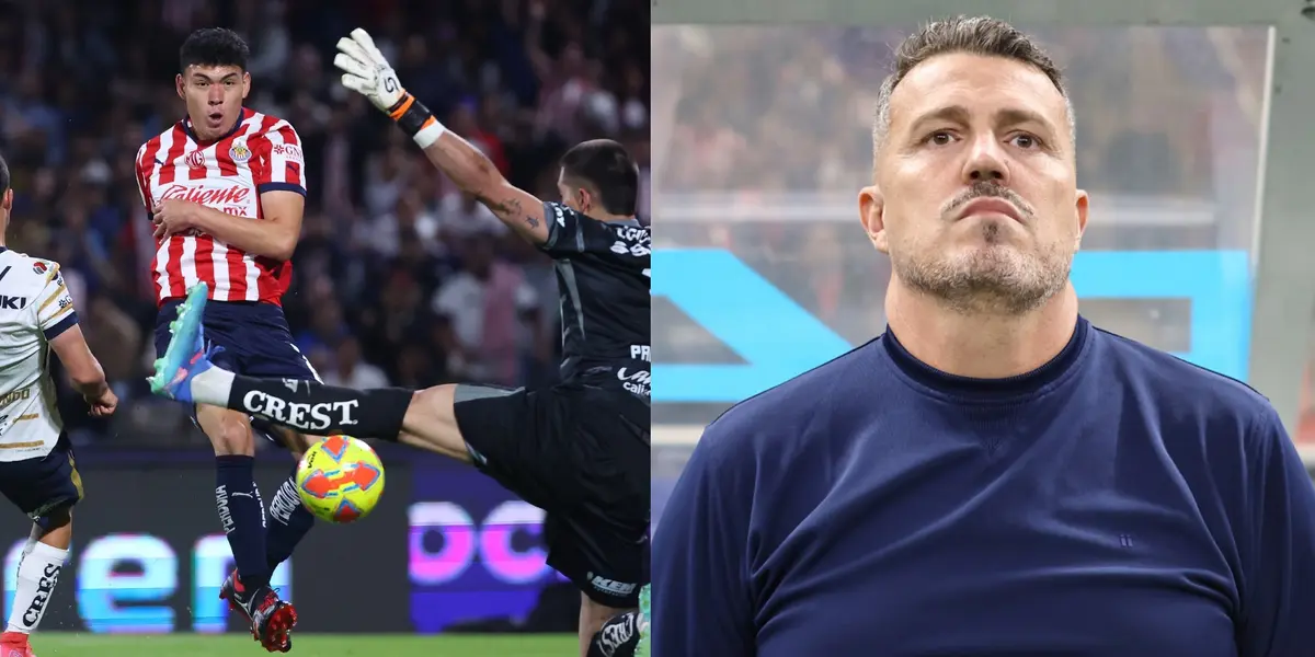 Óscar García lo borró y ahora es de los mejores atacantes de la Liga MX | Foto: X @chivas