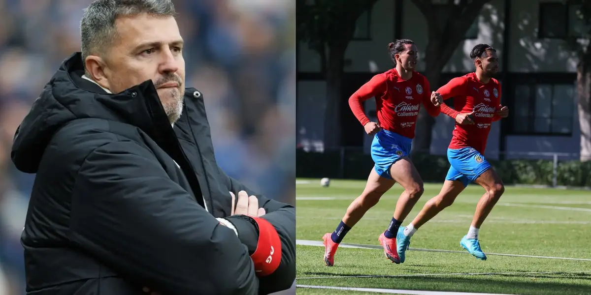 Óscar García podría mantener a algunos jguadores que estaban por salir | Foto: @chivas