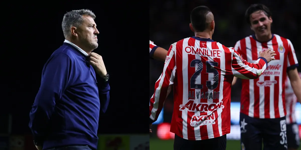 Óscar García tiene como suplente a jugadores referentes de Chivas | Foto: X @chivas
